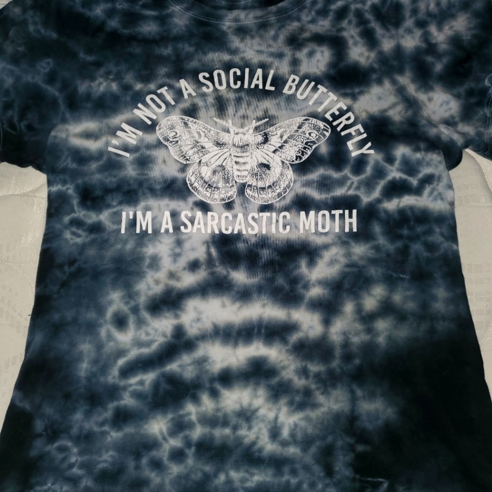 Black Matter tie-dye T-shirt (L)